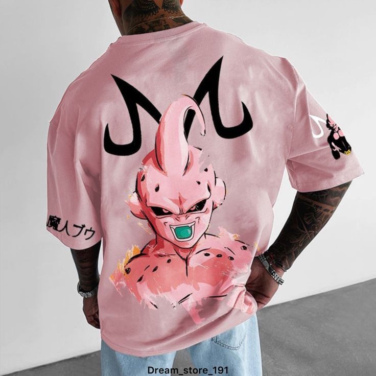 CAMISETA OVERZISE SUPER IMPERIUM MAJIN BUU