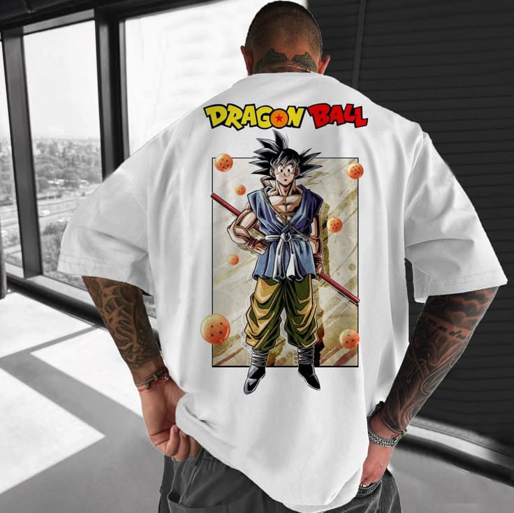 CAMISETA OVERZISE SUPER IMPERIUM GOKU