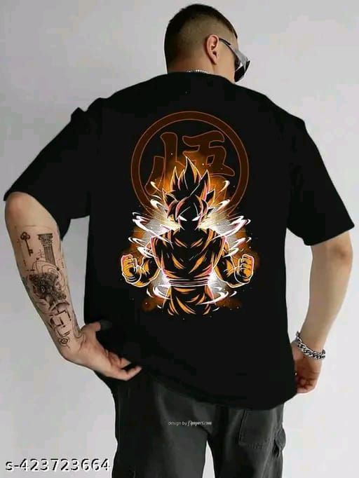 CAMISETA OVERZISE SUPER IMPERIUM  GOKU ULTRA