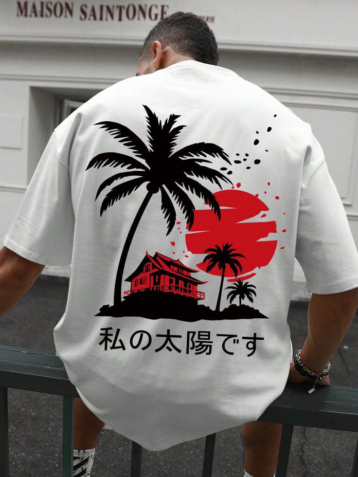 CAMISETA OVERZISE SUPER IMPERIUM trop japones